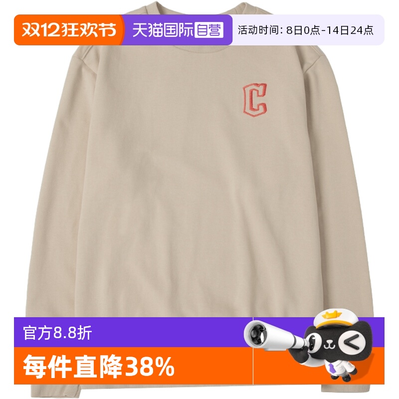 【自营】MLB卫衣童装新款中大童运动服宽松长袖套头衫外上衣