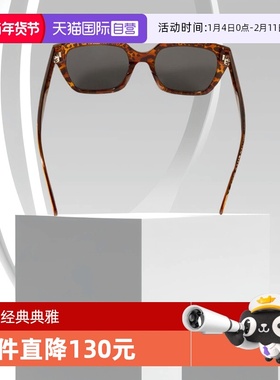 【自营】Celine MONOCHROMS几何形太阳镜女士亚洲版 CL40198F玳瑁