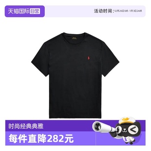 小马标纯色百搭圆领短袖 LAUREN男士 RALPH T恤710707087 自营