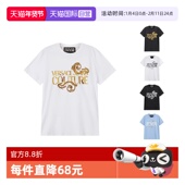 自营 76GAHG00 VJC 男士 T恤 范思哲 棉质圆领短袖 CJ00G潮牌