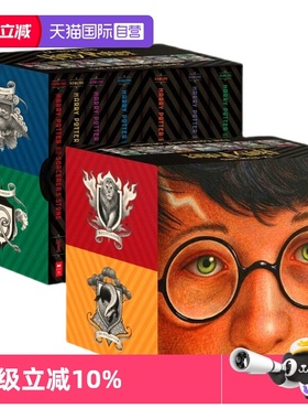 【自营】哈利波特英文原版 20周年美国版 Harry Potter 1-7册全集 魔法石 philosopher's Stone JK罗琳