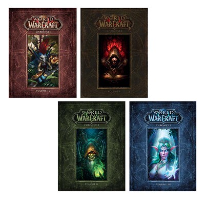 【自营】预售 魔兽世界编年史1-4卷 World of Warcraft Chronicle Volume 原版英文插画原画设定集