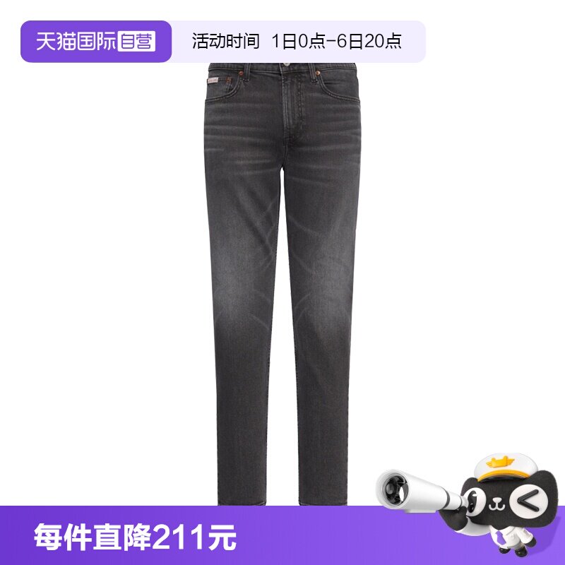 CK男士休闲百搭直筒牛仔裤