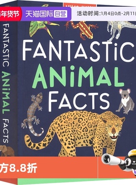 【自营】Miles Kelly Fantastic Animal Facts 奇妙动物百科 儿童科普 800+小知识 小学生英语课外读物 英文原版进口图书