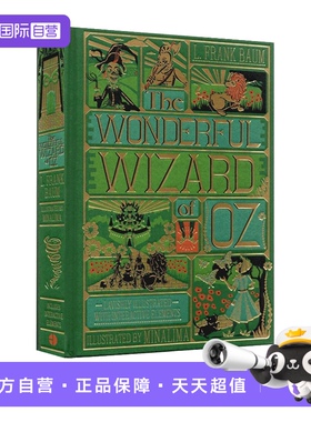 【自营】绿野仙踪 Wonderful Wizard of Oz Interactive 3D复刻机关立体书 全彩手工 英文原版儿童文学格林童话故事集 精装收藏版