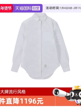 【自营】Thom Browne女士四条纹长袖衬衫 FLL005A 06496通勤内搭