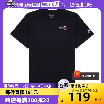 CHAMPION大“C”logo印花短袖T恤