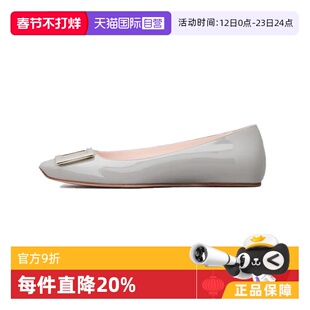 【自营】Roger Vivier罗杰维维亚 芭蕾舞平底 休闲单鞋女款 灰色