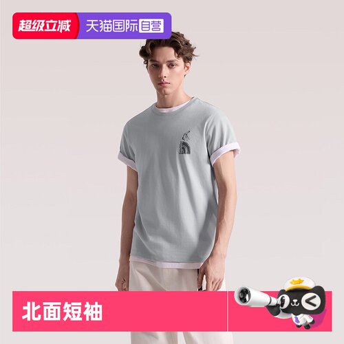 【自营】The North Face北面短袖T恤男女休闲宽松圆领半袖上衣