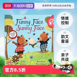 Funny 赠官方音频 Aloud 亲子共读绘本图画书 自营 英文原版 Nosy Sunny Face Stories 情绪控制 Crow 韵文童谣绘本