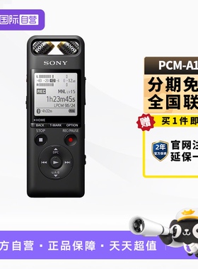【自营】SONY/索尼PCM-A10 专业高清降噪 商务会议录音笔16G蓝牙