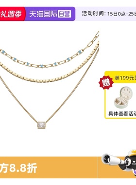 VITARING简约小众叠戴多层项链女