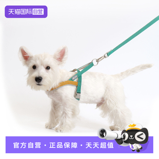 自营 Toteamo防爆冲小中大型犬用宠物胸背带可调节遛狗牵引绳