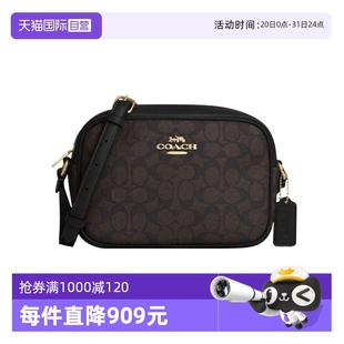 百搭小方包精致单肩斜挎包新款 自营 COACH 蔻驰女士相机包时尚