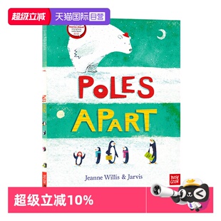 【自营】英文原版 Poles Apart 哪里才是我的家 生态环境保护绘本 儿童科学启蒙故事图画书 STEM课外读物  Stories Aloud 赠音频