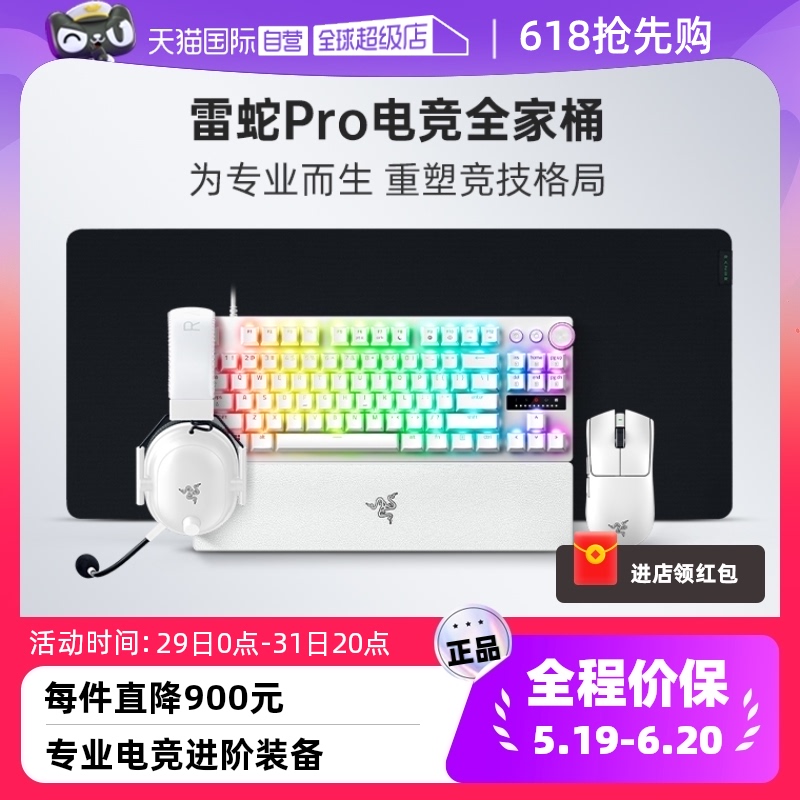 Razer雷蛇专业版电竞游戏套装