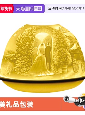 【自营】BERNARDAUD柏图高端香薰香薰灯陶瓷器浮雕乔迁小烛台礼盒