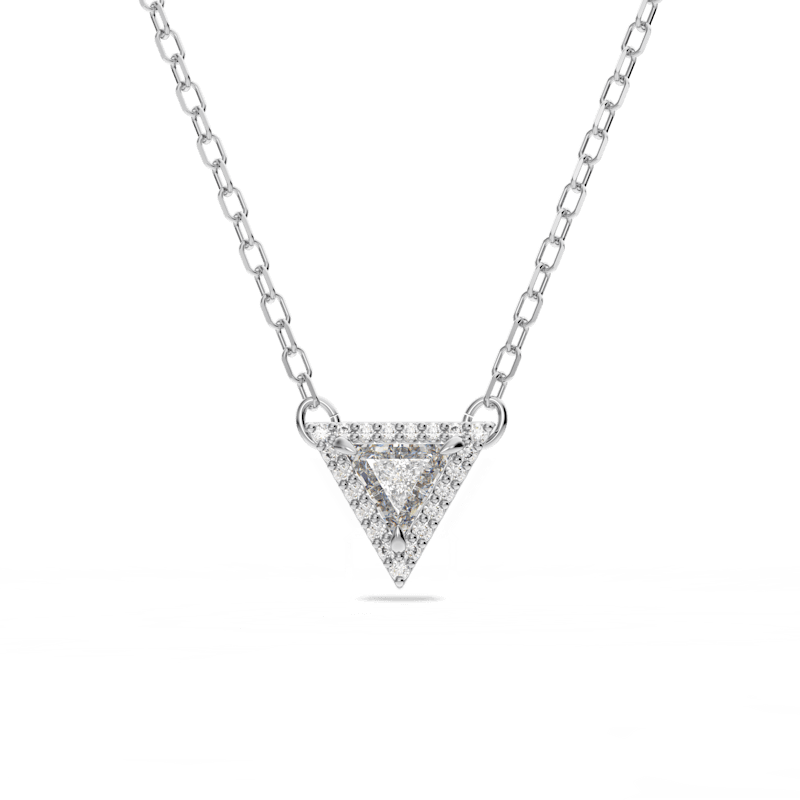 施华洛世奇三角项链女
