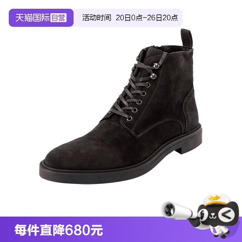 HugoBoss系带靴子短靴