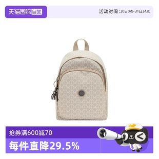 R631卡其色尼龙 自营 Kipling女士休闲双肩包KPKI2525