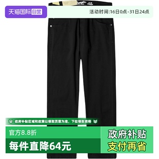 Wrangler 亏本清仓 黑色百搭休闲牛仔裤 男士 直筒长裤 修身 自营