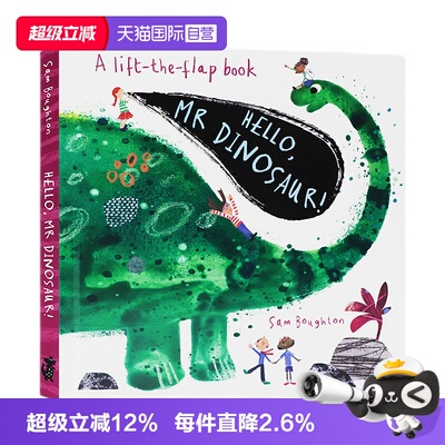 你好恐龙先生英文原版