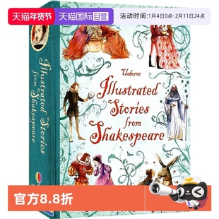 【自营】Usborne Illustrated - Stories from Shakespeare 尤斯伯恩插画故事系列 莎士比亚戏剧集 英语启蒙读物 英文原版进口书