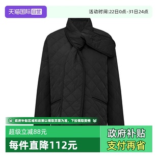 自营 廓型羽绒外套 Petit 简约轻便菱格薄款 附围巾 Bari