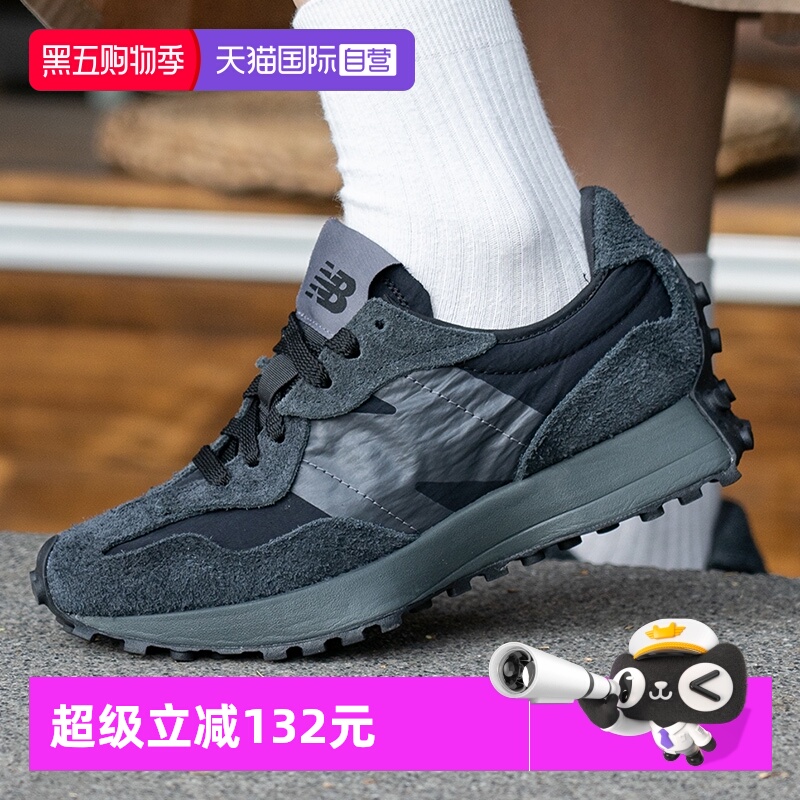 NewBalanceNB透气327黑武士