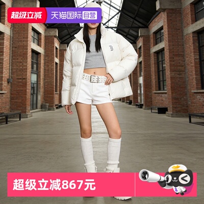 【自营】MLB美职棒NY羽绒服男女运动休闲保暖宽松外套3ADJB1356