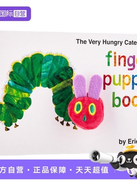 【自营】预售 英文原版 The Very Hungry Caterpillar's Finger Puppet Book 艾瑞卡尔 好饿的毛毛虫 手指偶书