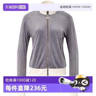 自营 adidas阿迪达斯女子三叶草运动休闲夹克针织外套JY0214