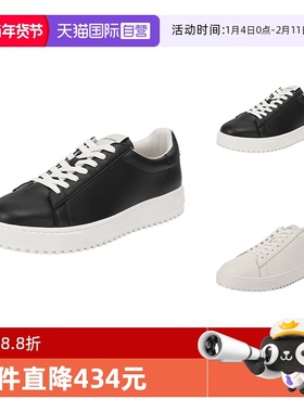 【自营】EA阿玛尼 男士系带休闲运动鞋板鞋 X4X690 XF846休闲鞋