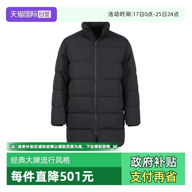 阿玛尼EA鸭绒羽绒服外套上衣