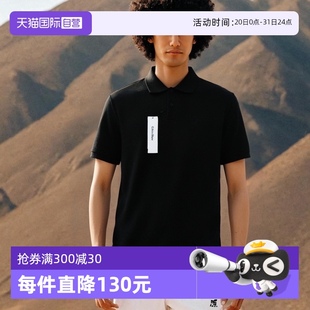 自营 Klein Calvin 翻领纯色上衣 凯文克莱商务休闲短袖 POLO衫