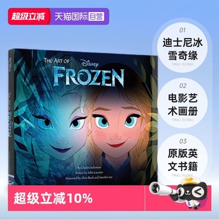 Frozen 自营 Art 冰雪奇缘 Disney 英文原版 迪斯尼 预售 艾莎 The 电影艺术画册设定集