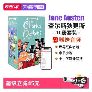 英文原版 自营 Dickens 儿童读物 外国经典 The 10岁青少年文学小学生课外阅读英语书籍 查尔斯狄更斯 文学小说 Charles 10册