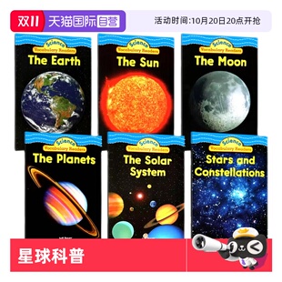 儿童科普绘本 指导手册 附赠电子版 Readers 自营 英文原版 星球科普早教绘本 Scholastic 学乐 6册 Science Space Vocabulary