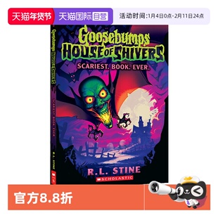 【自营】英文原版 Goosebumps House of Shivers #1 希弗斯之家 鸡皮疙瘩 惊悚小说 小学英语课外阅读