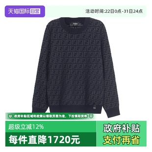 男士 圆领长袖 FZY063 自营 AAUQ 套头衫 FENDI芬迪 针织衫 羊毛衫