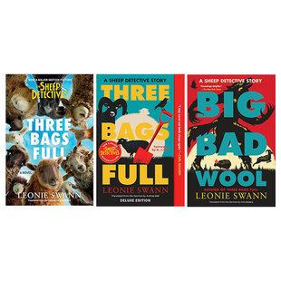 【自营】预售 绵羊侦探团电影原著 绵羊侦探团小说 The Sheep Detectives 英文原版 Three Bags Full 满满三袋羊群侦探大电影周边