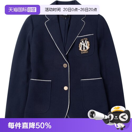 MLB针织夹克美式学院风款休闲服