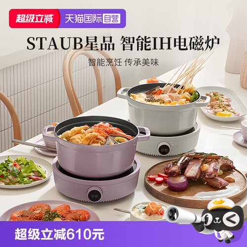 staub炖锅电磁炉珐琅铸铁锅