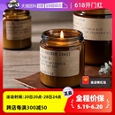 Co.香薰蜡烛美国助眠精油pf香氛睡眠琥珀苔藓 P.F.Candle 自营