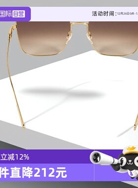 【自营】Fendi BAGUETTE几何形太阳镜女士国际通用版 FE40013U