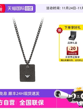 自营阿玛尼男士超酷项链男
