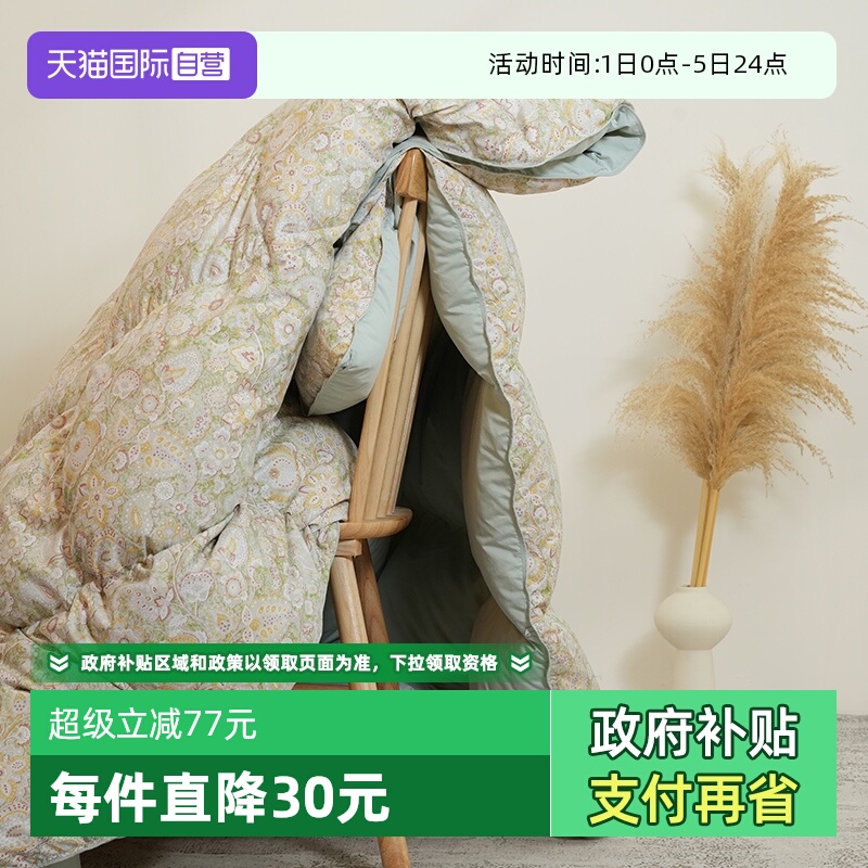 斯诺曼白鹅绒丝被春秋被冬被