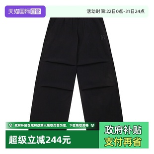 女裤 MLB美职棒男裤 黑色梭织长裤 运动时尚 3AWPB0253 休闲裤 自营