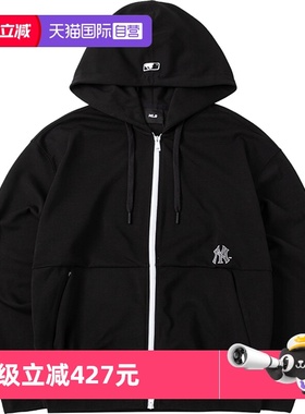 【自营】MLB针织夹克男女同款宽松运动服NY大标休闲服潮3ATRB0441