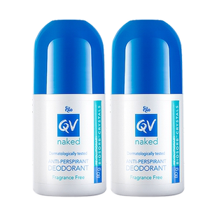 【自营】Ego QV止汗露滚珠80g*2走珠香体腋下干爽止汗液澳洲进口